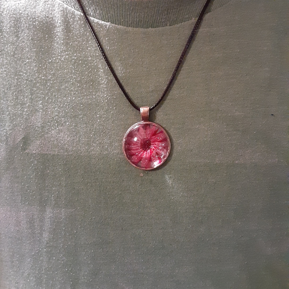 Cabochon necklace